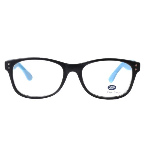 Boots BKM1415 Kids' Black Glasses - Free with an NHS Voucher