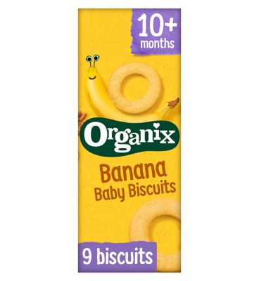 Organix Finger Foods Banana baby Biscuits 54g