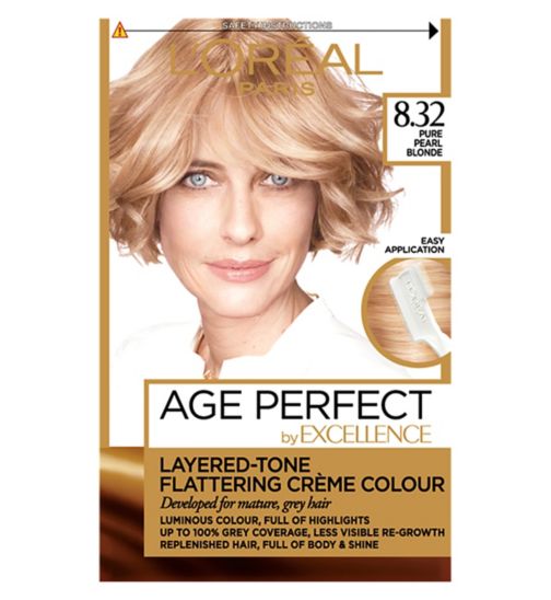 L'Oreal Excellence Age Perfect 8.32 Pure Pearl Blonde Hair Dye