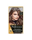 L’Oréal Paris Preference Permanent Hair Dye, Luminous Colour, Cool Iridescent Very Light Brown 6.21