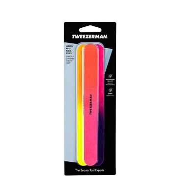 Tweezerman Neon Files Pack of 3