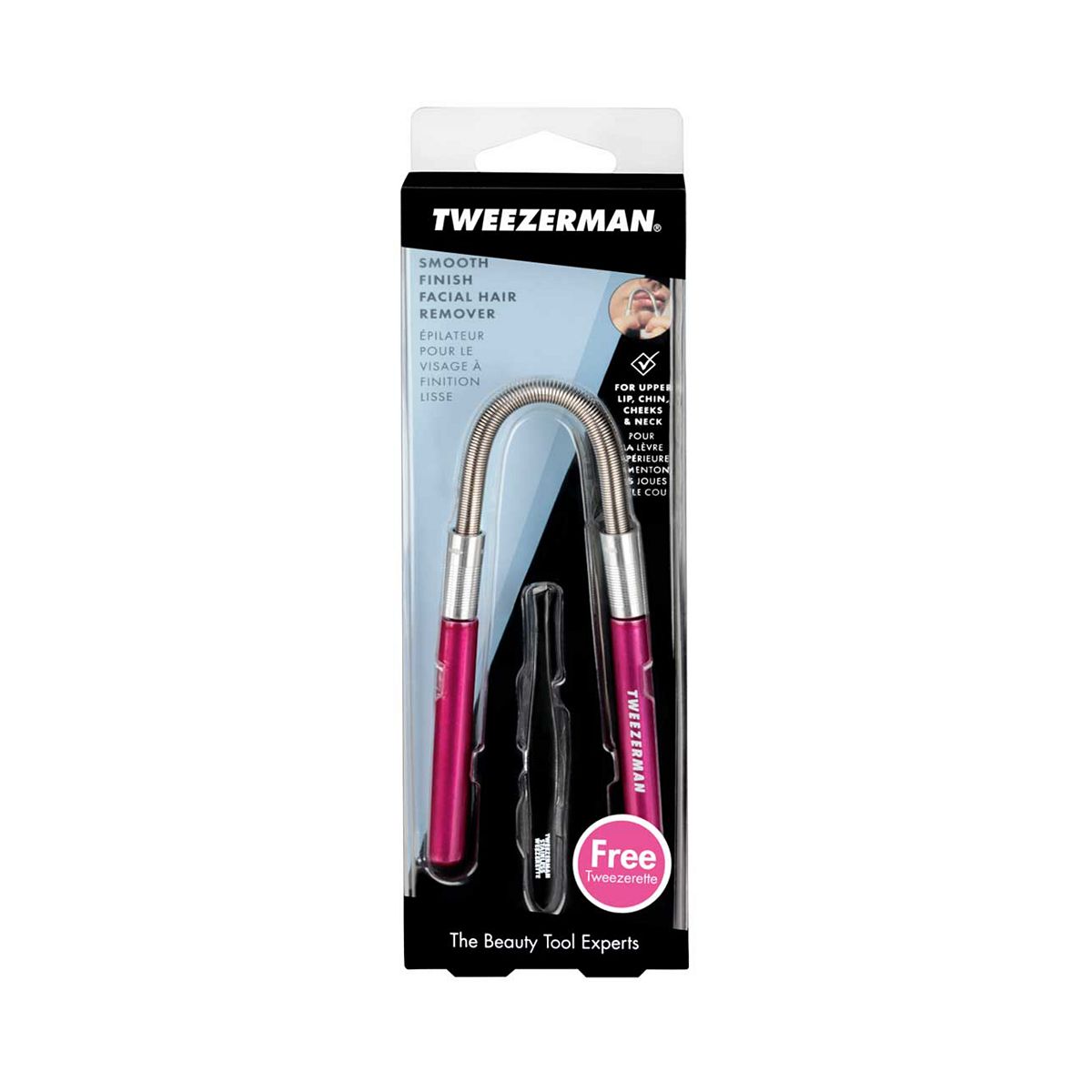 Tweezerman Facial Hair Remover Silver