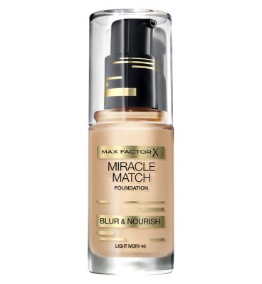 colour match foundation face Max Factor Boots