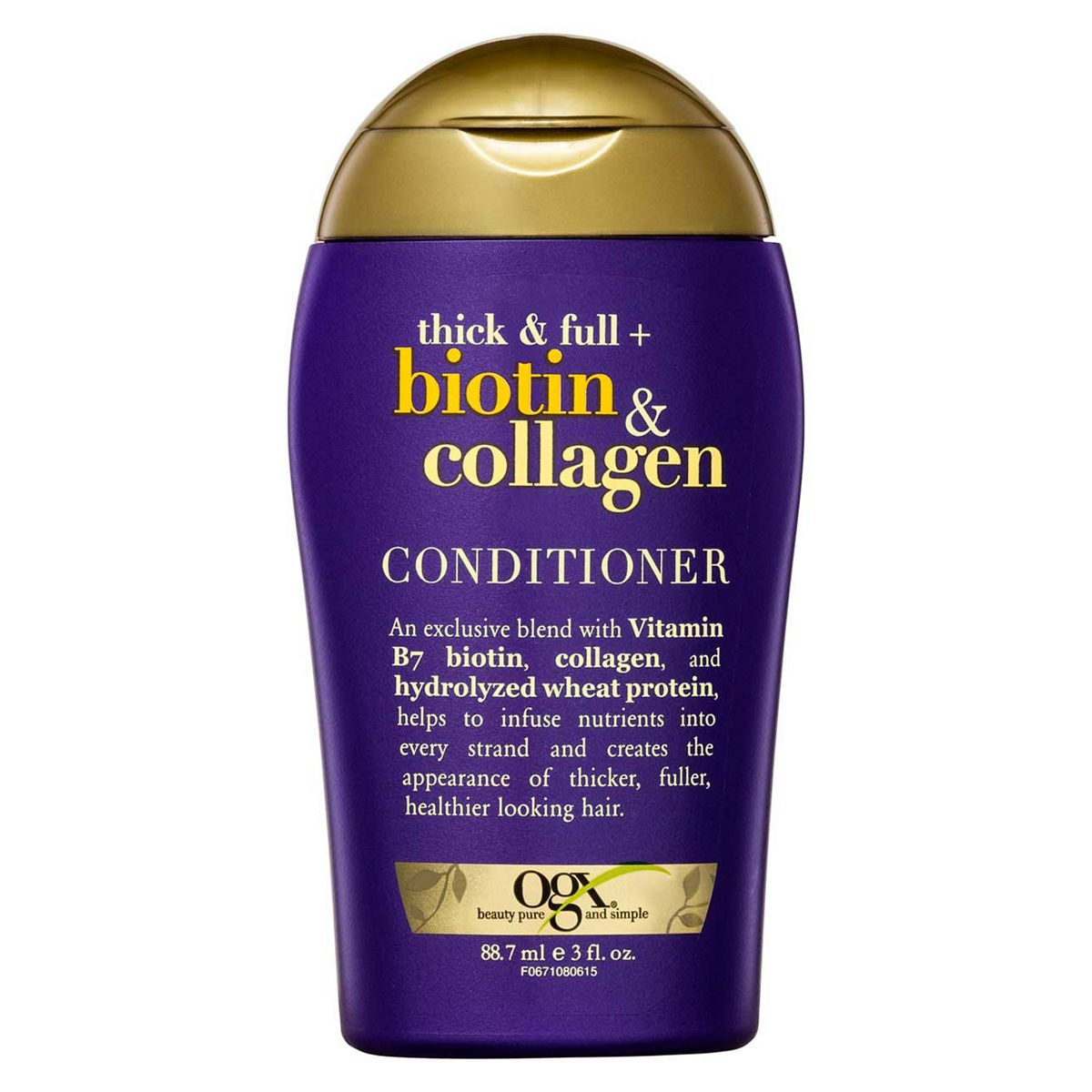 OGX Thick & Full + Biotin Collagen Conditioner Travel Size 88.7ml