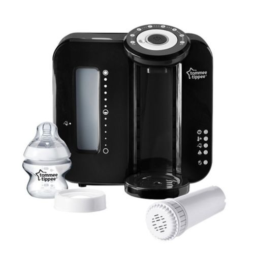 Tommee Tippee Closer to Nature Perfect Prep Machine, Baby Bottle Maker for Fast Bottle Preparation, Black