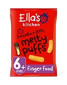 Ella's Kitchen Organic Tomato and Leek Melty Puffs Baby Snack 6+ Months 20g