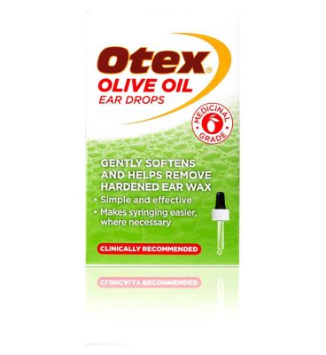 Otex Olive Oil Ear Drops 10ml : My Supermarket Compare