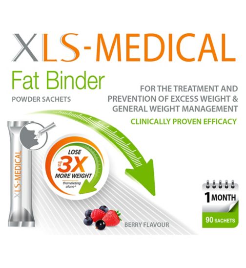 XLS Medical FatBinder direct  sachets 90;XLS-Medical Direct 90 sachets - 1 month supply;XLS-Medical Direct 90 sachets - 3 month supply