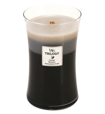 WoodWick Trilogy Candles Boots