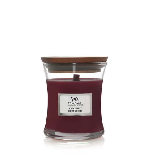 WoodWick Black Cherry Medium Jar Candle