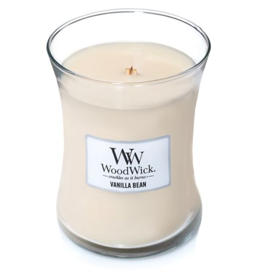 WoodWick Vanilla Bean Medium Jar Candle