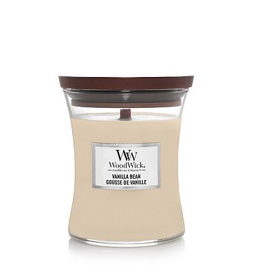 WoodWick Vanilla Bean Medium Jar Candle