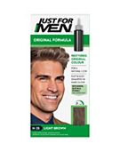 Just For Men Hair Colourant, Natural Light Brown