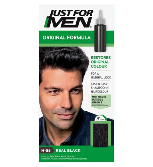 Just For Men Hair Colourant Natural Black
