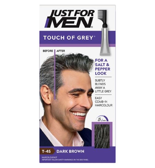 Just For Men Touch of Grey, Dark Brown Grey