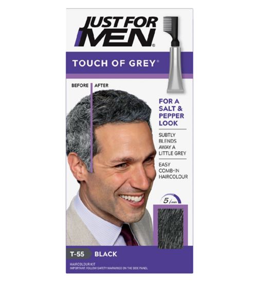 Just For Men Touch of Grey,Black Grey