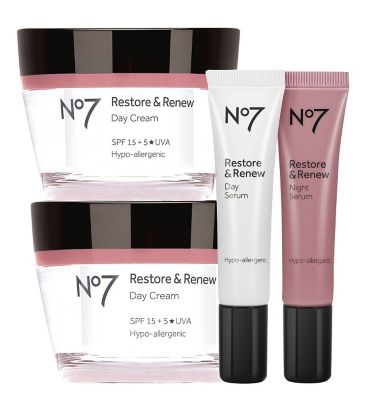 Restore & Renew  skincare  No7 - Boots