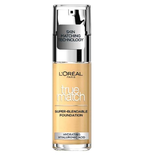 L'Oréal Paris True Match Liquid Foundation with Hyaluronic Acid 30ml and SPF