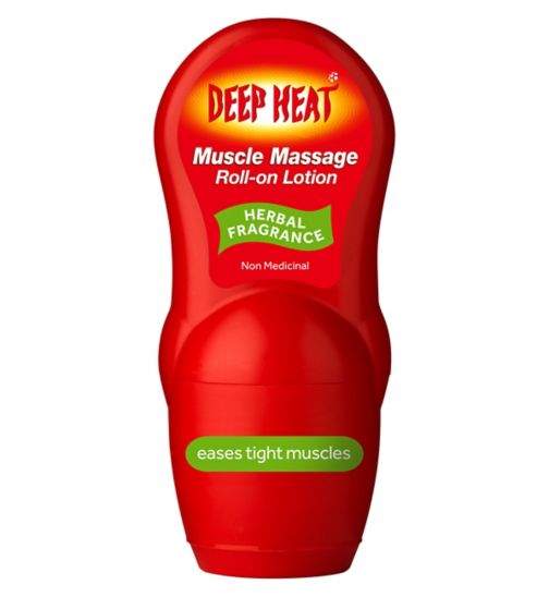 Deep Heat Muscle Massage roll-on lotion 50ml