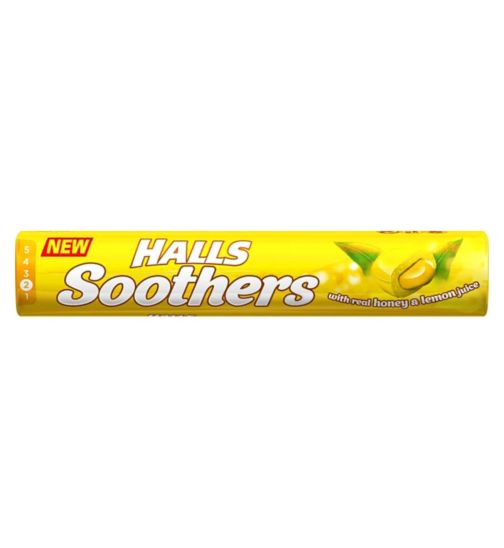 Halls Soothers - Honey & Lemon