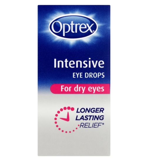 Optrex Intensive Eye Drops For Dry Eyes Long Lasting - 10ml