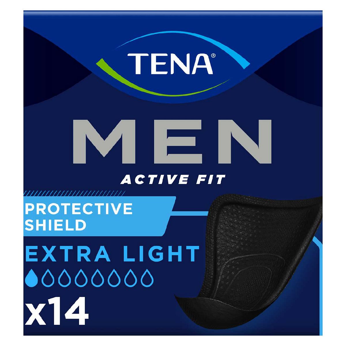 Tena Men Incontinence Protective Shield - 14 Pack