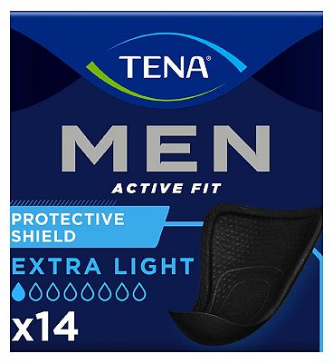 TENA Men Incontinence Protective Shield - 14 pack