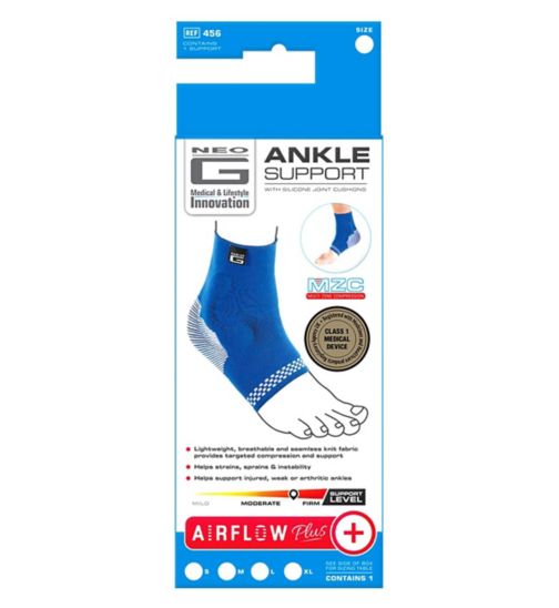 Neo G Airflow Plus Ankle Support - Large