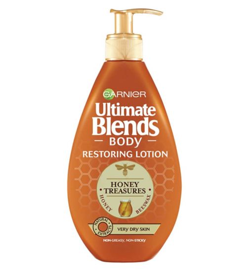 Garnier Ultimate Blends Honey Restoring Body Lotion Very Dry Skin 400ml