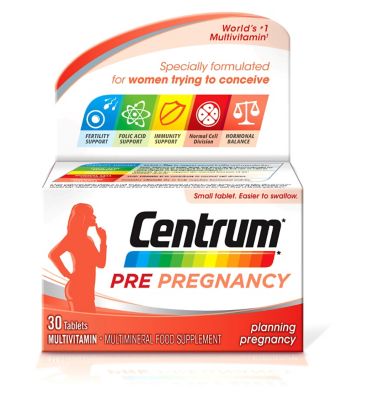 pregnancy & conception vitamins planning for a baby lifestyle