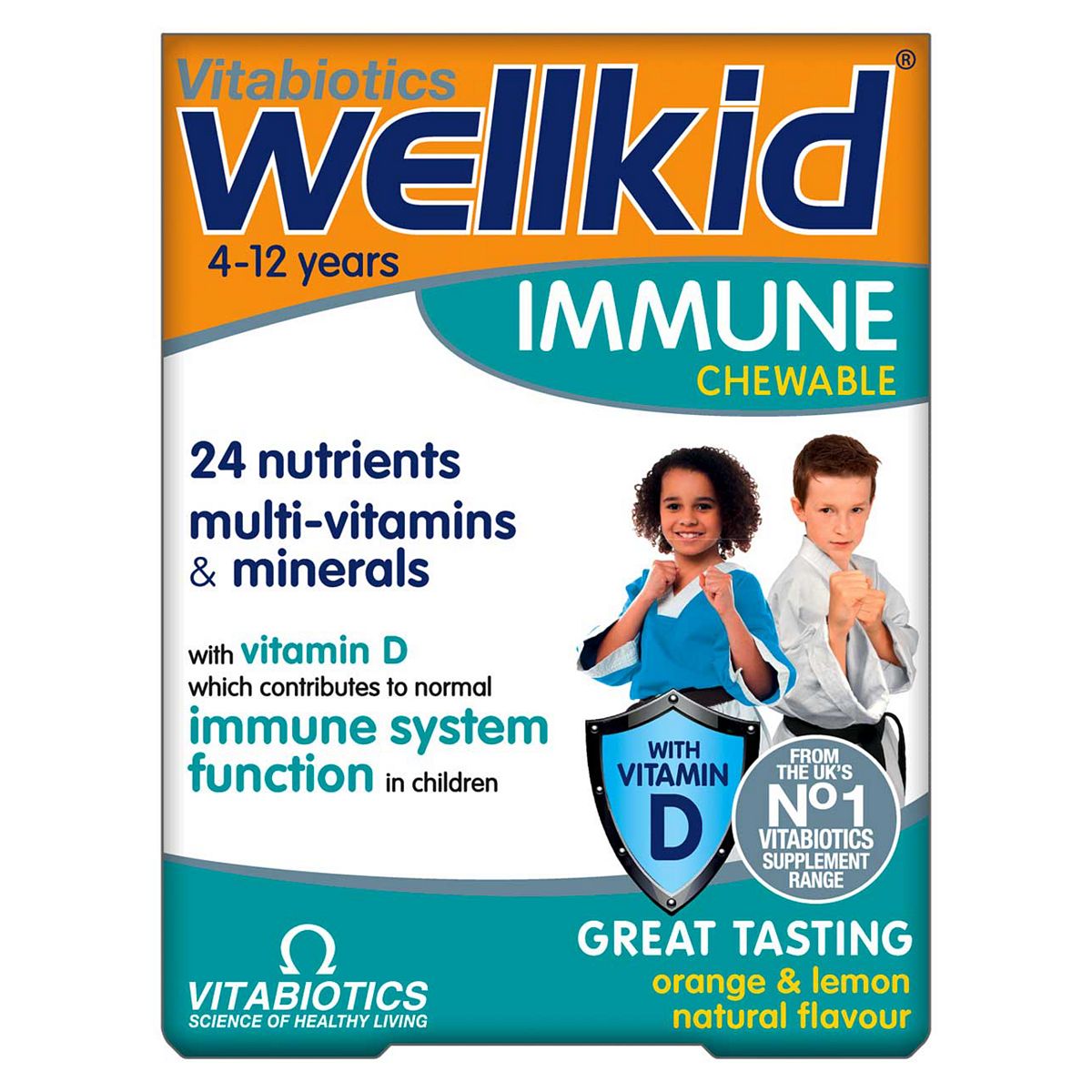 Wellkid Vitabiotics Immune Chewable - 30 Tablets