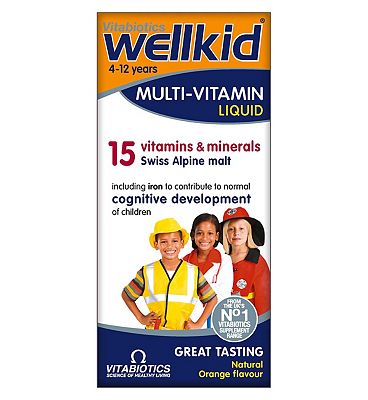 Vitabiotics Wellkid Multi Vitamin Liquid 150ml