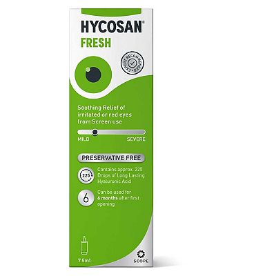 Hycosan Fresh Preservative Free Eye Drops - 7.5ml