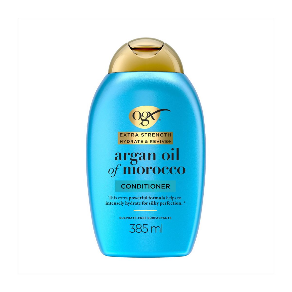 OGX Hydrate & Revive+ Argan Oil Of Morocco Extra Strength Ph Balanced Conditioner 385ml