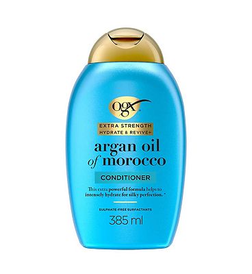 OGX Hydrate & Revive+ Argan Oil of Morocco Extra Strength pH Balanced Conditioner 385ml
