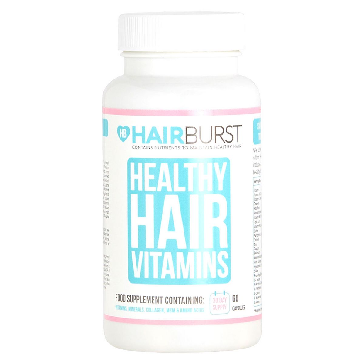 Hairburst Healthy Hair Vitamins 60 Capsules (1 Month Supply)