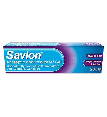 Savlon Antiseptic and Pain Relief Gel - 20g