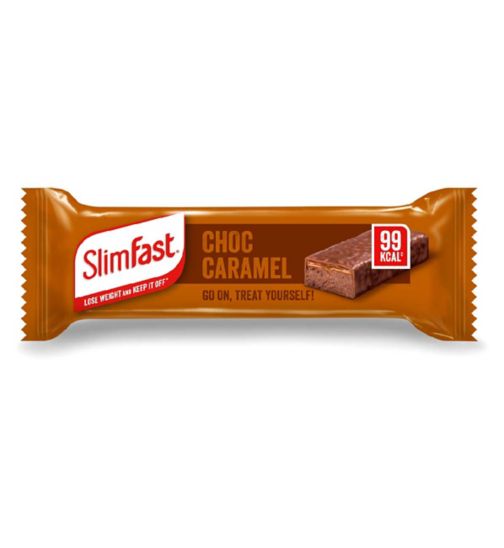 SlimFast Chocolate Caramel Treat Snack Bar - 26g