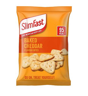 SlimFast Baked Cheddar Flavour Bites - 22g