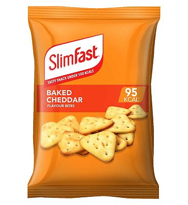 SlimFast Baked Cheddar Flavour Bites - 22g