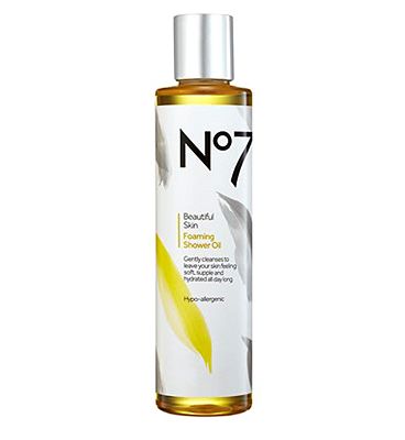 No7 Beautiful Skin Foaming Shower Oil