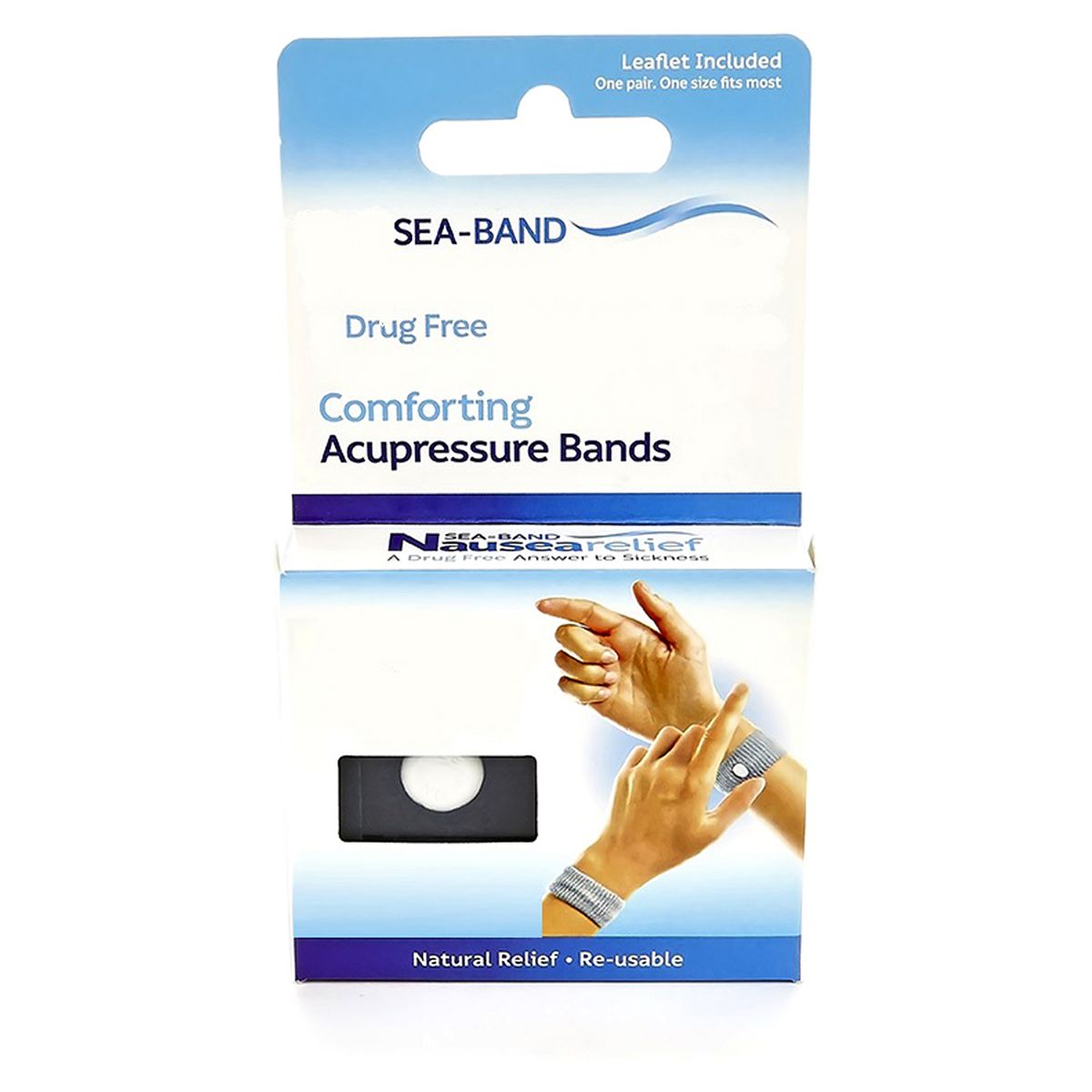 Seaband Sea-Band Acupressure Wrist Bands Adult