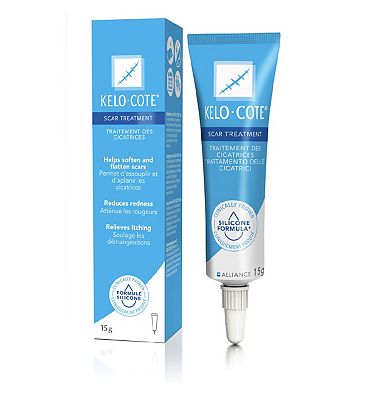Kelo-Cote Scar Treatment Gel  15g  Clinically proven advanced silicone formula
