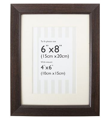 Darkwood photo frame 4x6