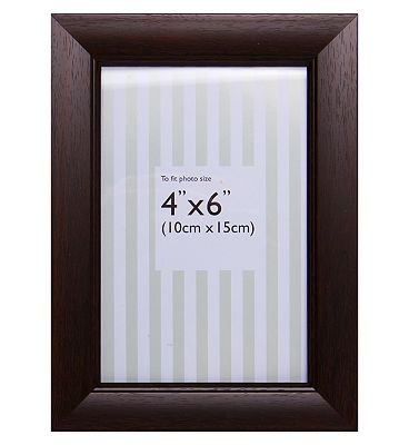 Darkwood photo frame 4x6