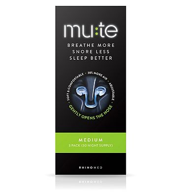 Mute Medium - 3 pack (30 Night Supply).