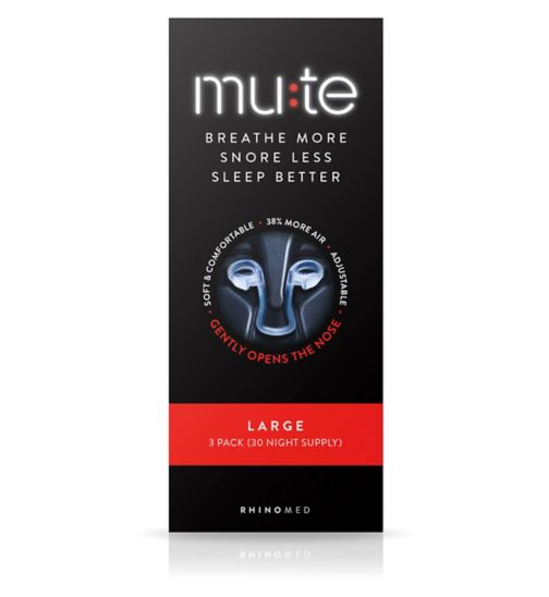 Mute Large - 3 pack (30 Night Supply)