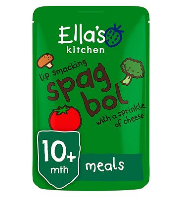 Ella's Kitchen Organic Spag Bol with Cheese Baby Food Pouch 10+ Months 190g