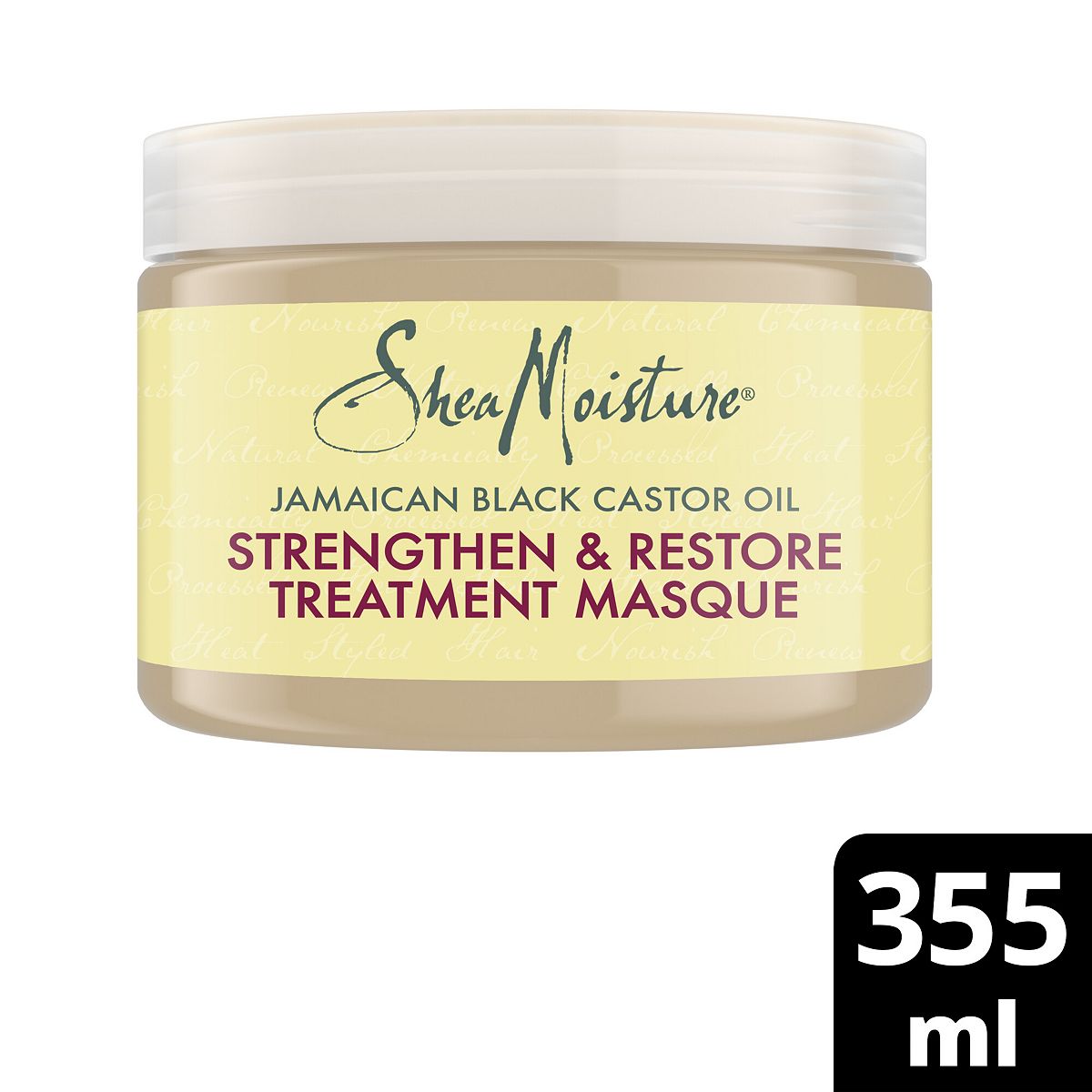 Shea Moisture Sheamoisture Strengthen & Restore Hair Treatment Mask Jamaican Black Castor Oil Silicone And Sulphate Free 355 ml