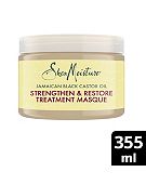 SheaMoisture Strengthen & Restore Hair Treatment Mask Jamaican Black Castor Oil Silicone and Sulphate Free 355 ml